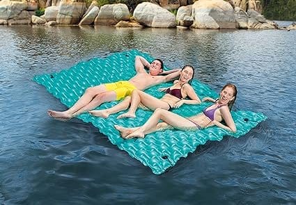 Intex Tapete Flotante Inflable Gigante 114 x 84 Pulgadas
